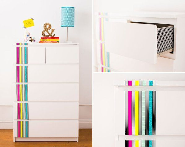 彩色美紋紙膠帶用途